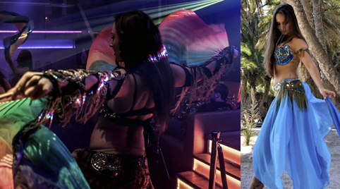 Bellydancers 1001 Nacht of Arabisch Themafeest