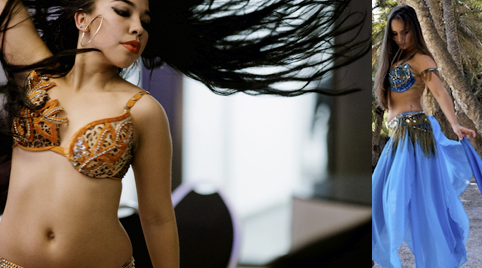 Bellydancers en buikdans shows