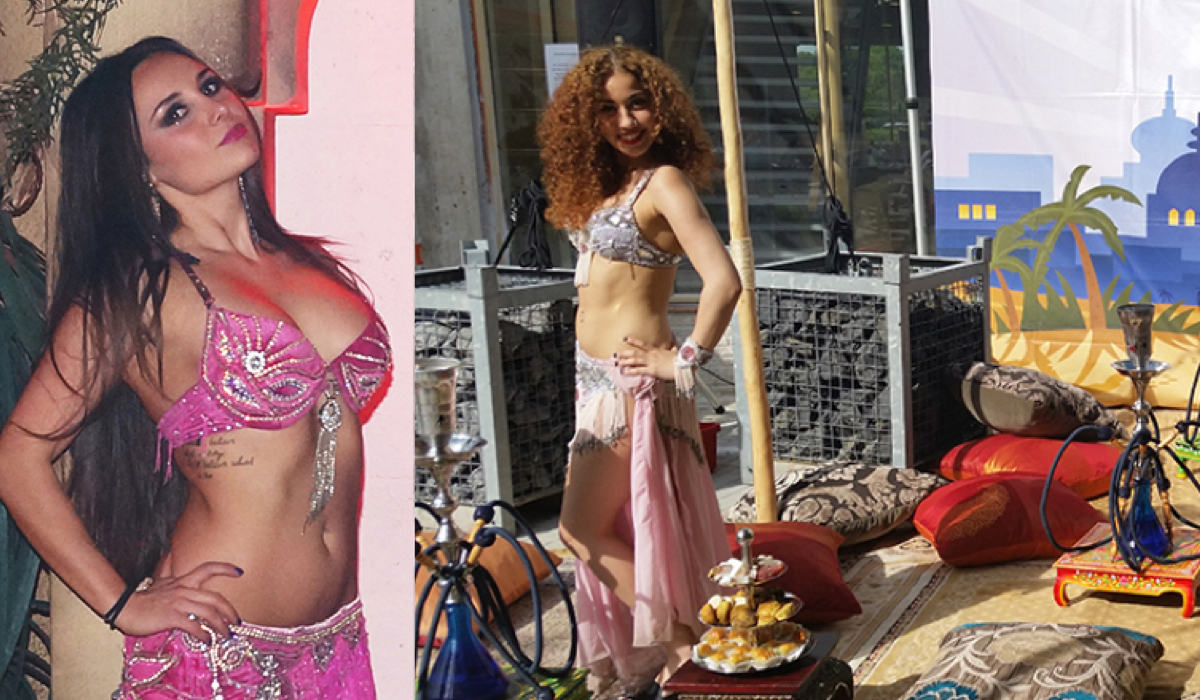 Bellydancers 1001 Nacht of Arabisch Themafeest