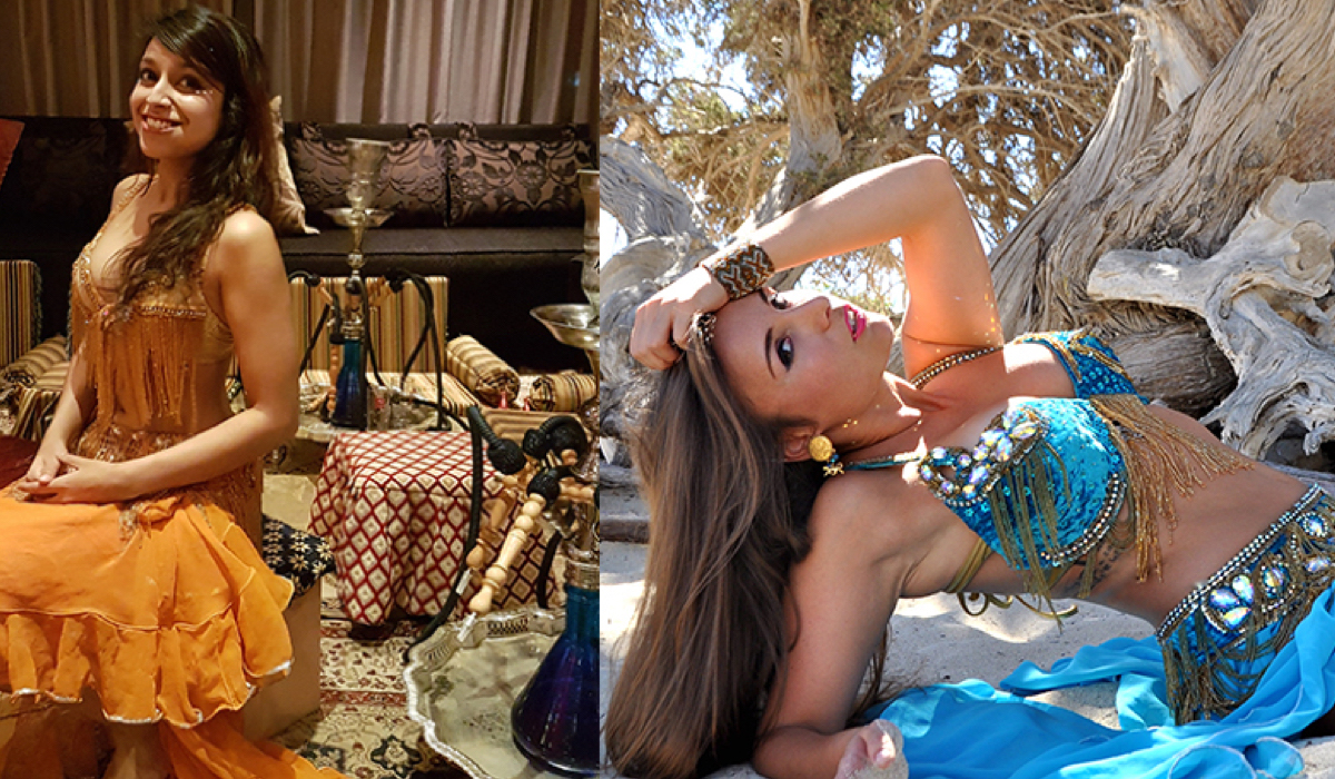 Bellydancers en Oosterse decoratie